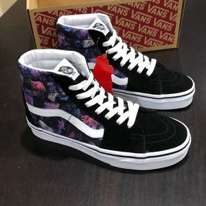 vans warped floral sk8 hi